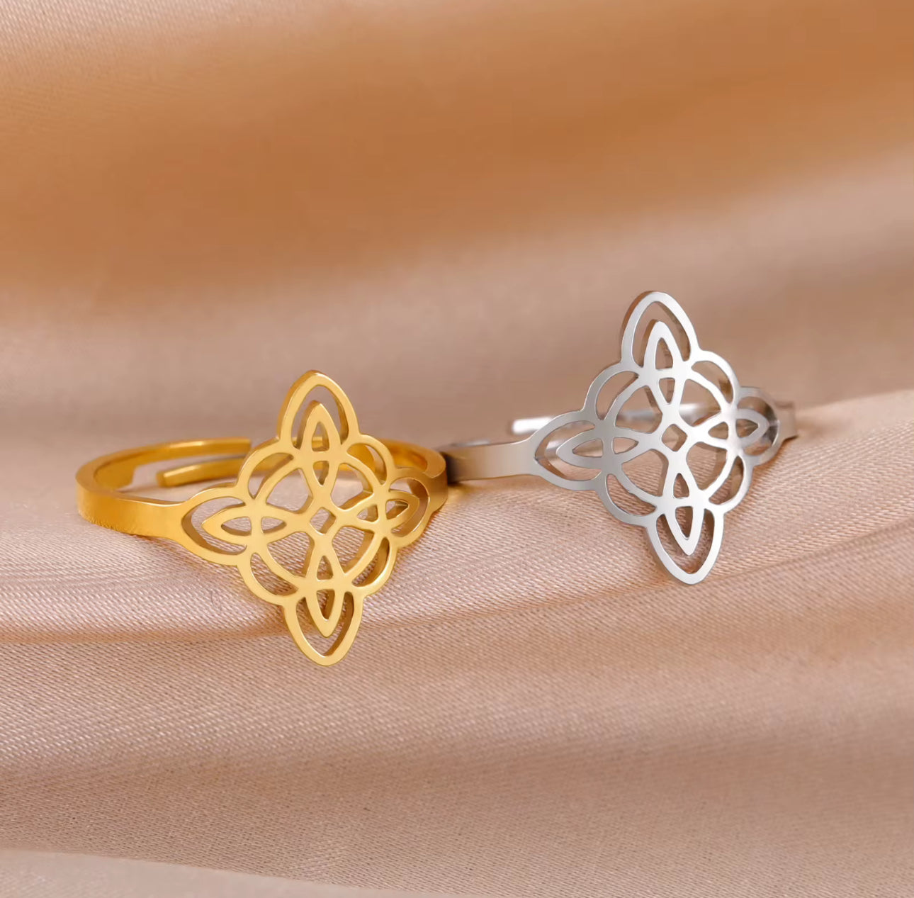 NUDO DE BRUJA ADJUSTABLE RING