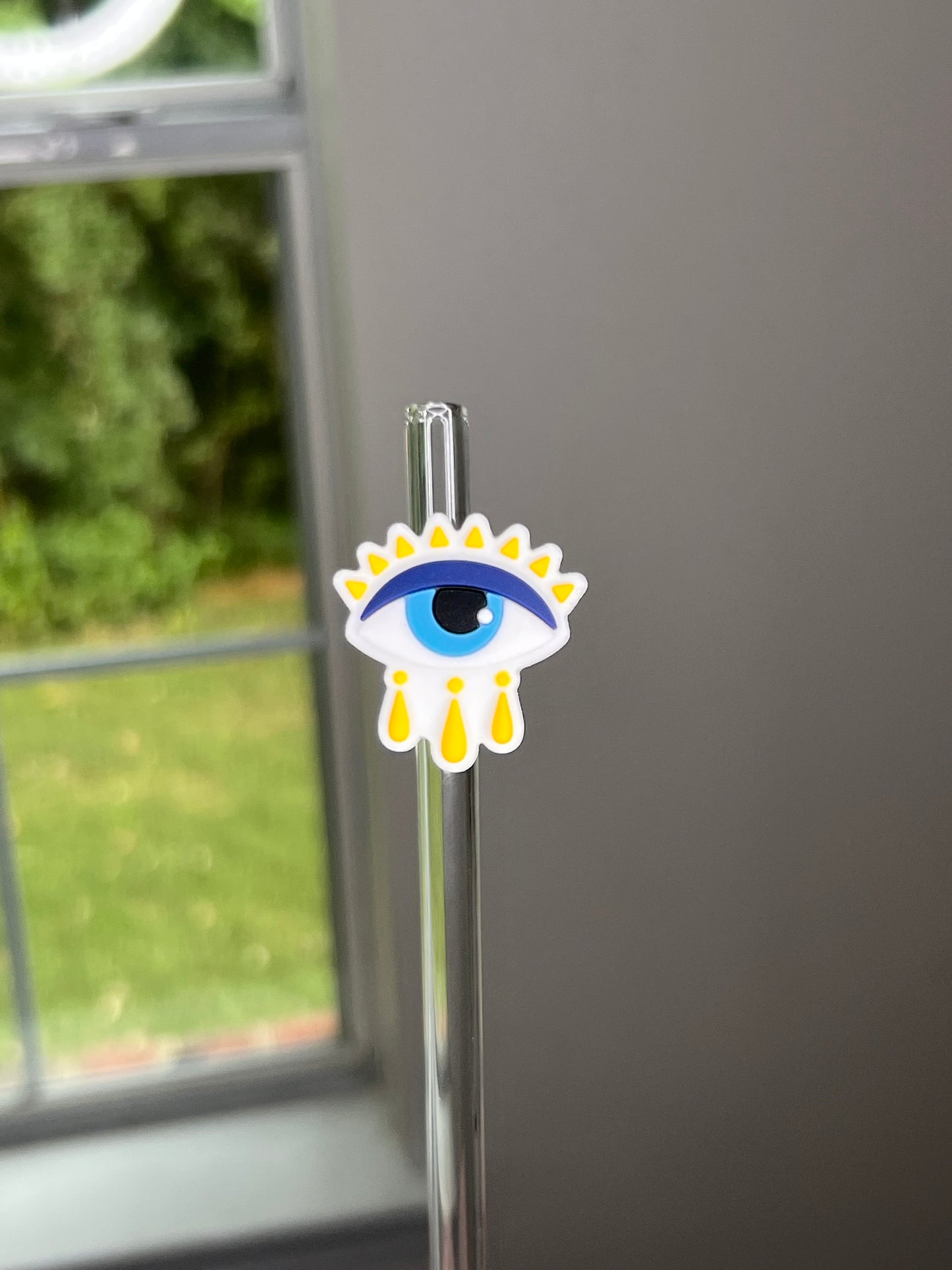 EVIL EYES STRAW TOPPERS