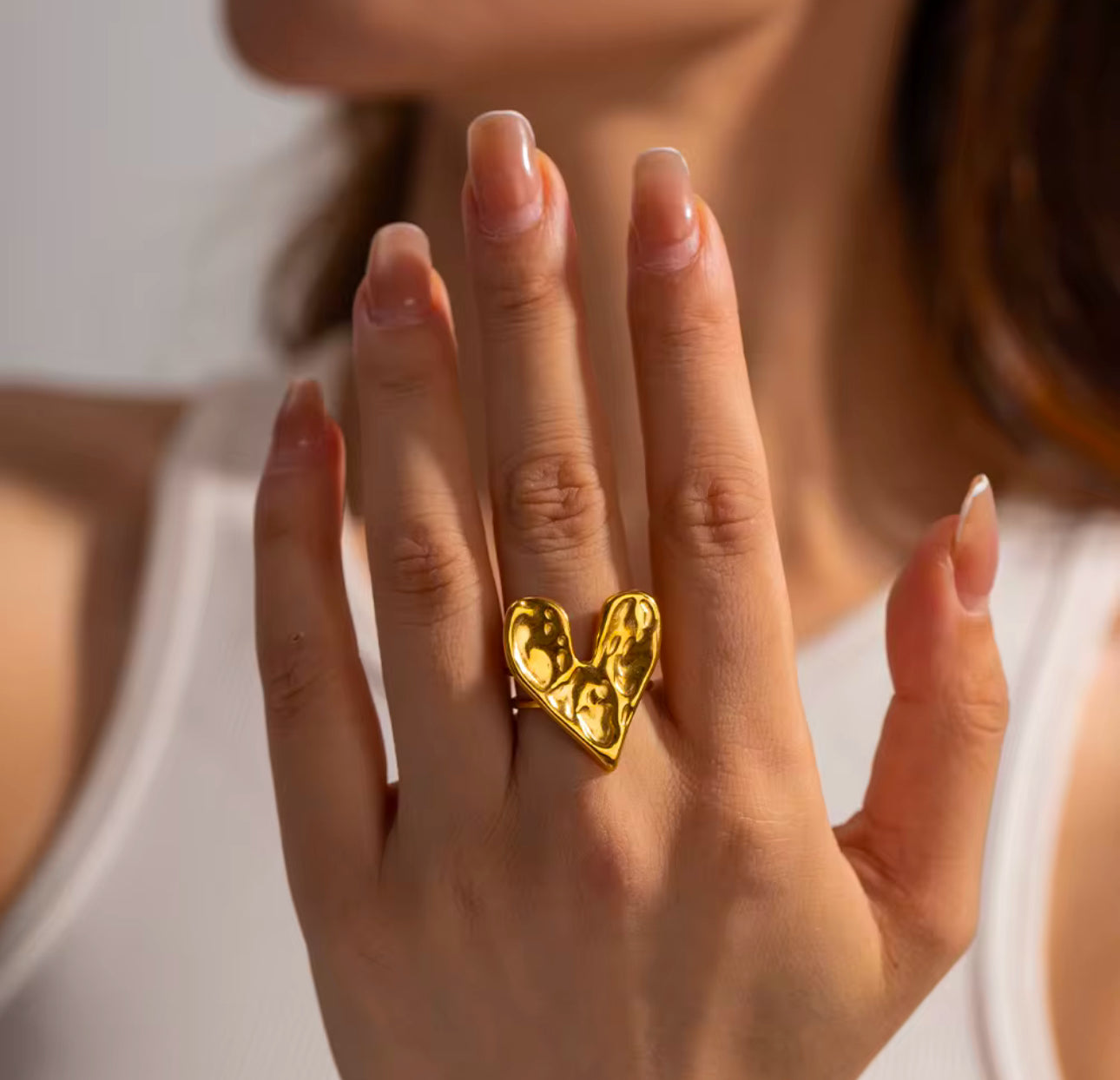 AMOR OPEN RING
