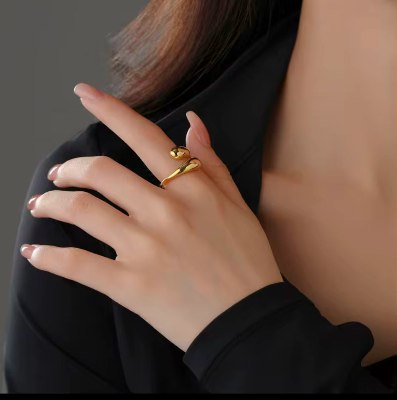 GOTAS OPEN RING