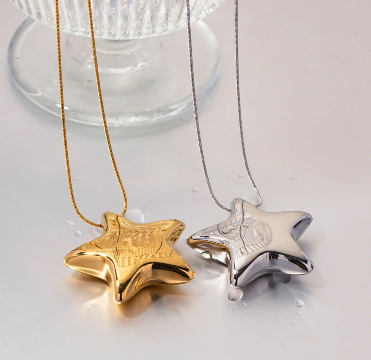 NICKY NECKLACE (silver and gold)