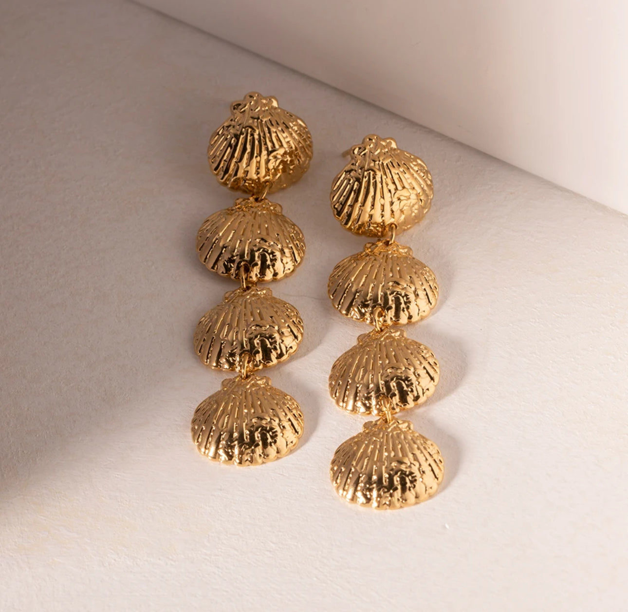 OCEAN EARRING( gold and silver)