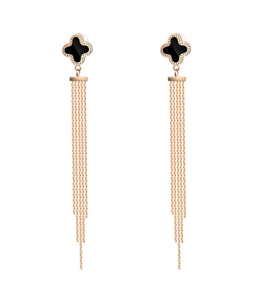 KARLA EARRING-GOLD ROSE