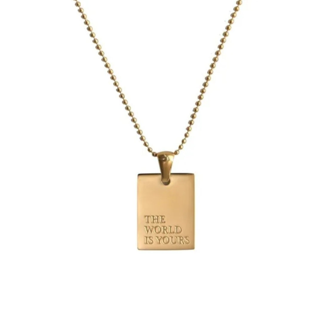 AFIRMATION NECKLACE