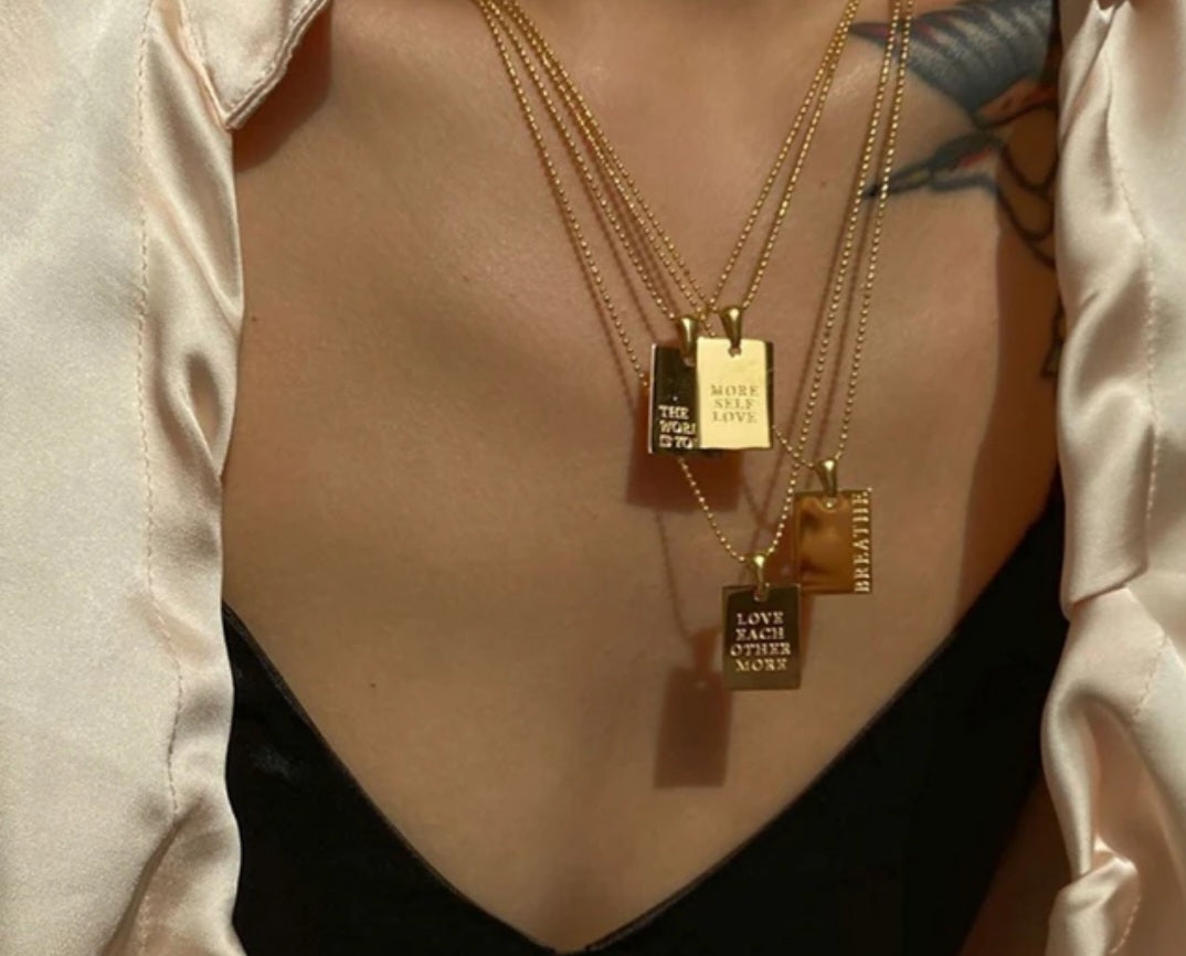 AFIRMATION NECKLACE