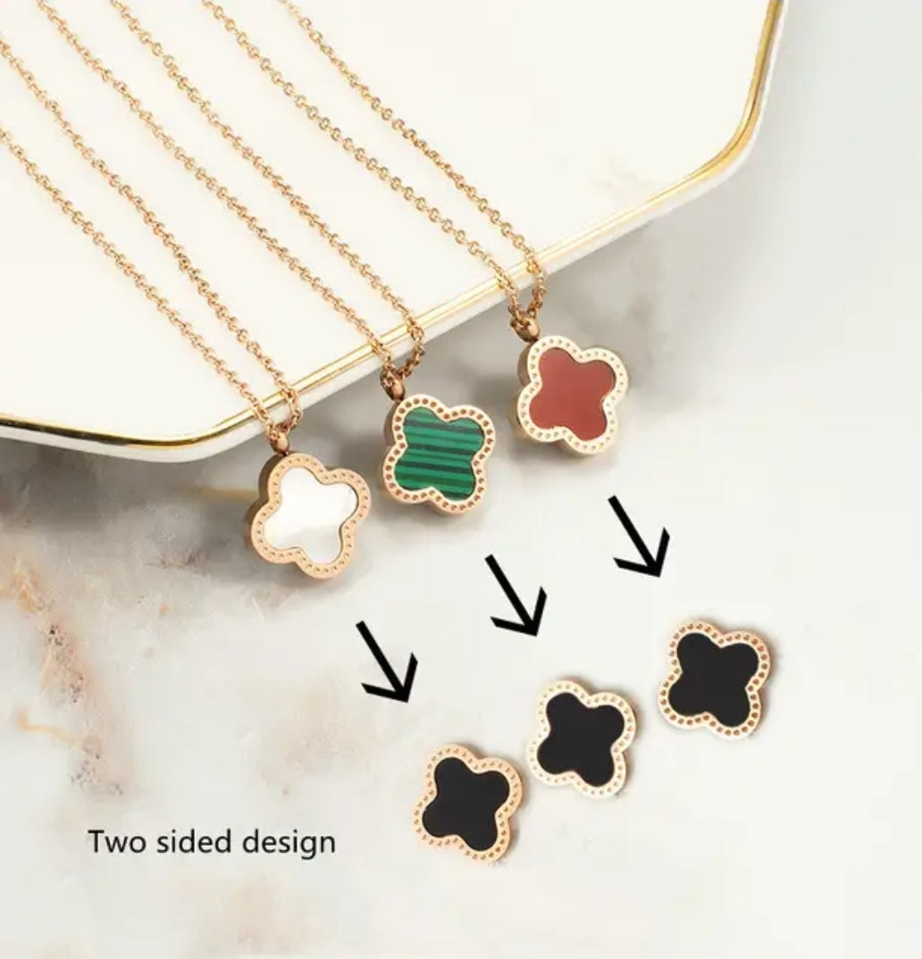 DAYANNA TWO SIDED NECKLACE