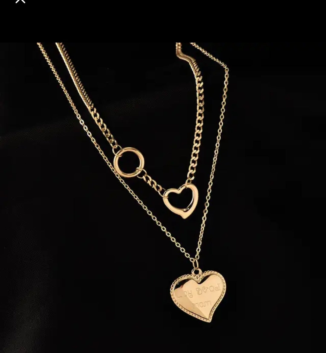 EMILY 2 LAYER NECKLACE