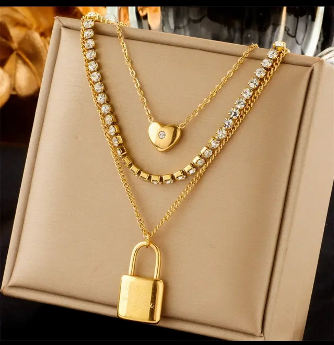 ROSIE 3 LAYER NECKLACE