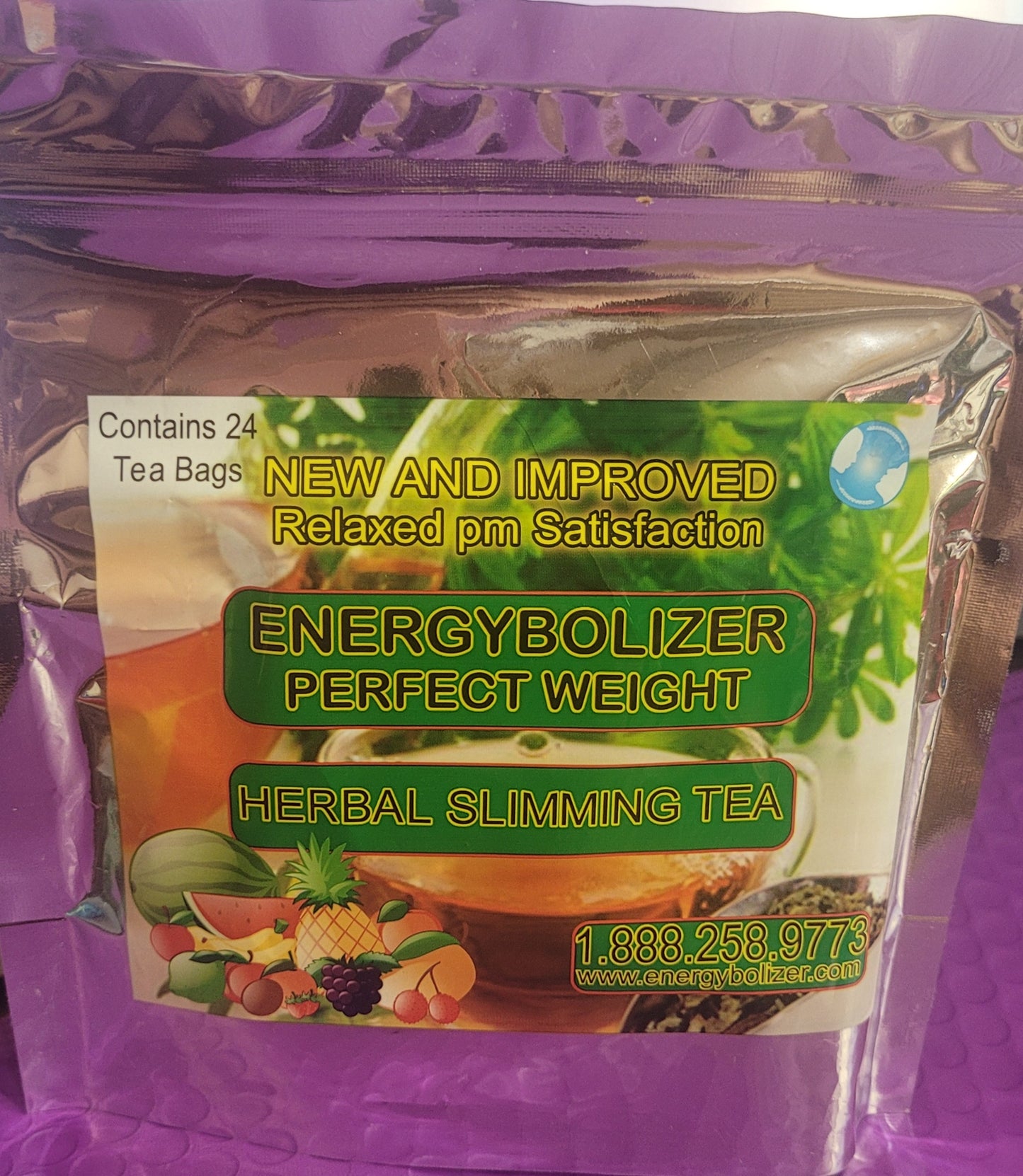 HERBAL SLIMMING TEA. ENERGYBOLIZER PERFECT WEIGHT PERFECT WEIGHT