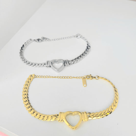 SAMI BRACELET SILVER AND GOLD
