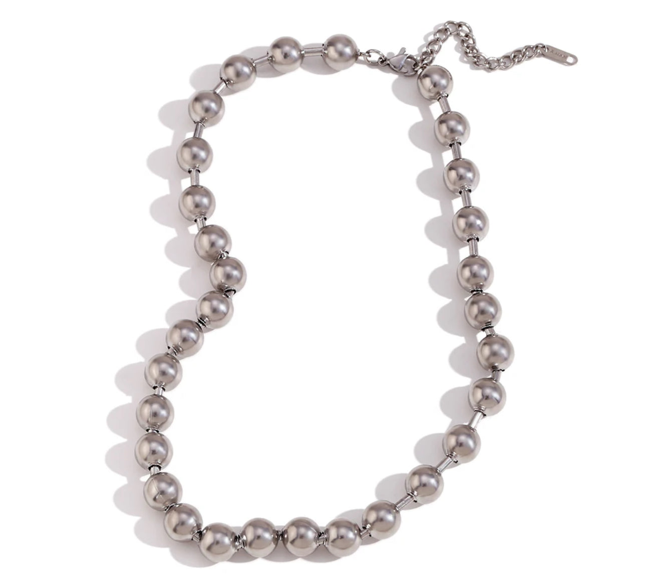 ARLEEN NECKLACE(silver and gold)