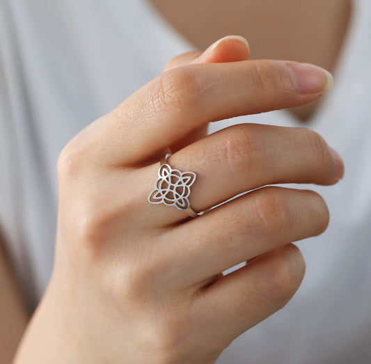 NUDO DE BRUJA ADJUSTABLE RING