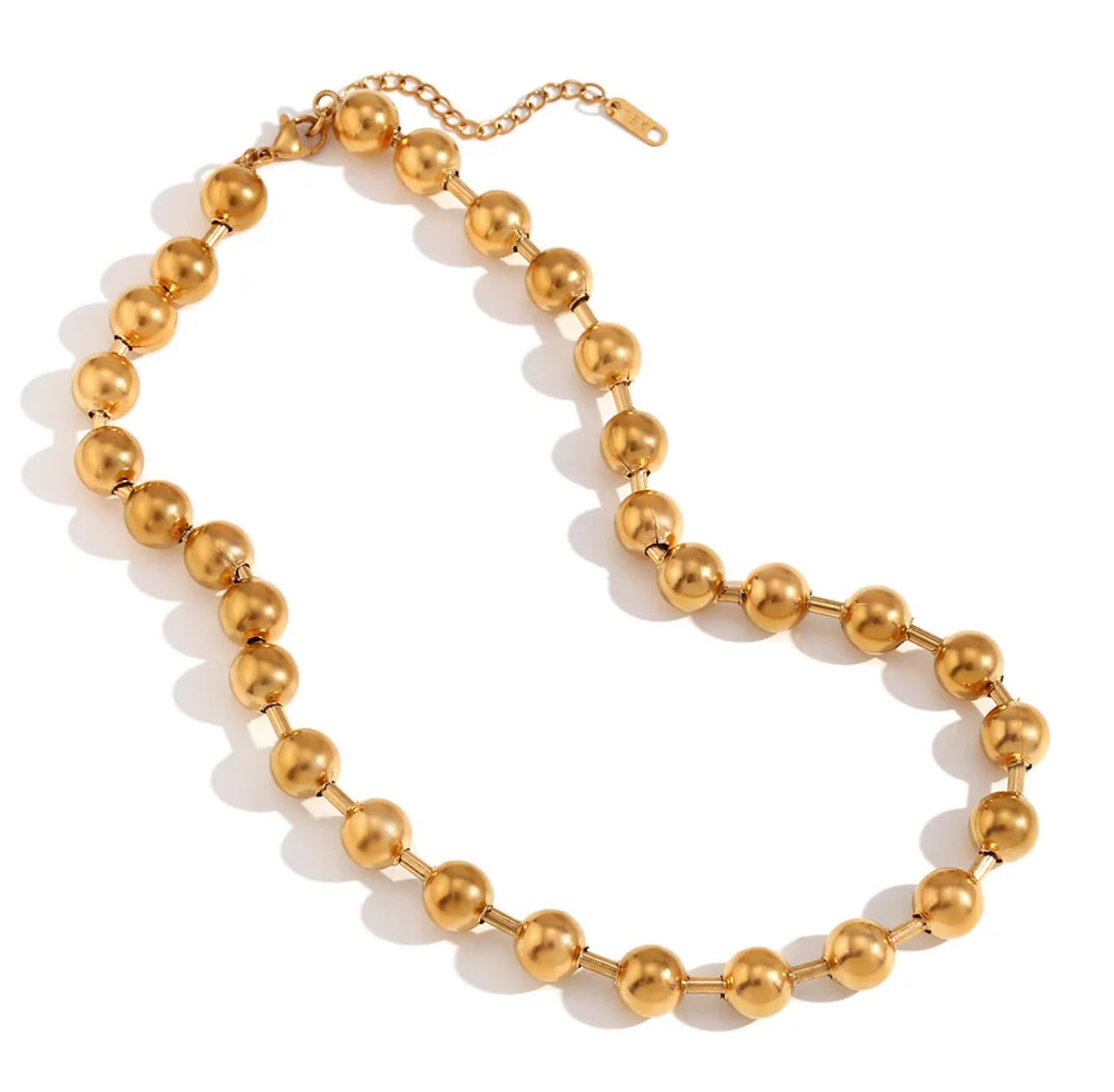ARLEEN NECKLACE(silver and gold)