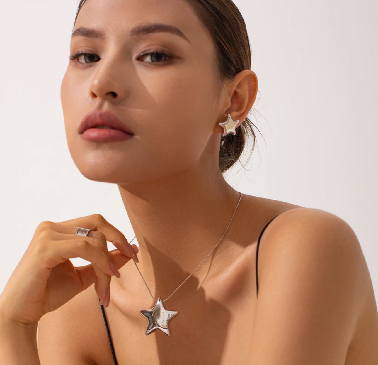 NICKY NECKLACE (silver and gold)