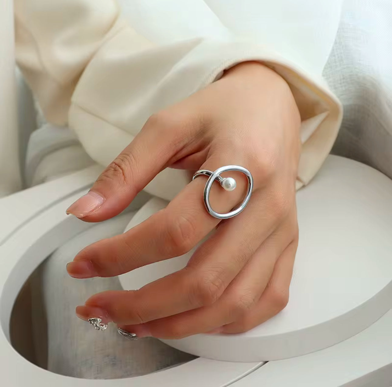 GEMA RING (silver and gold)