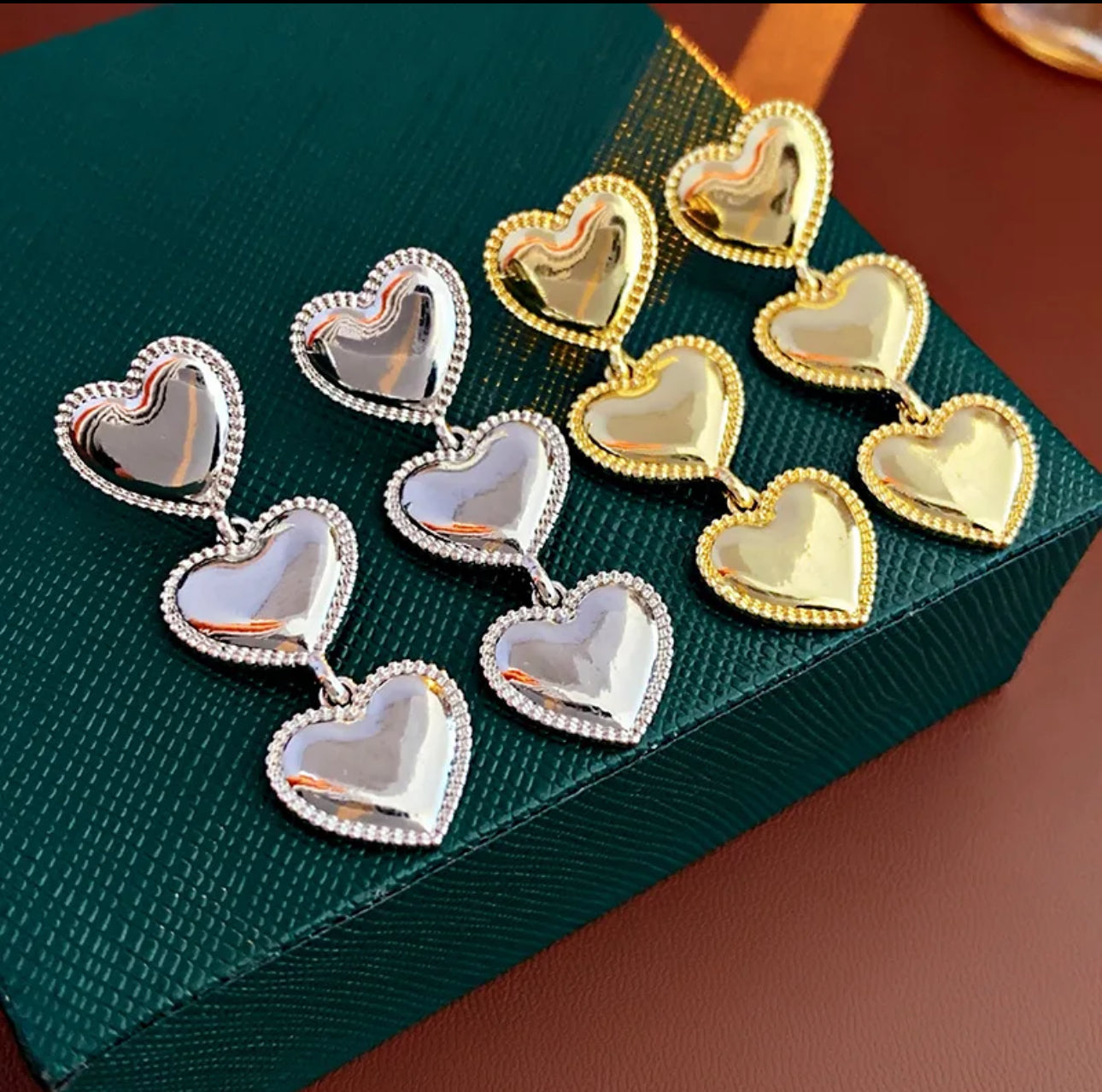FIORE EARRING (silver and gold)