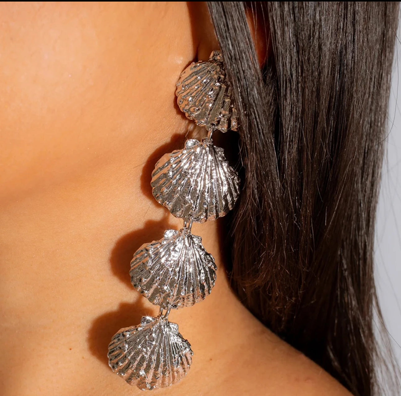 OCEAN EARRING( gold and silver)