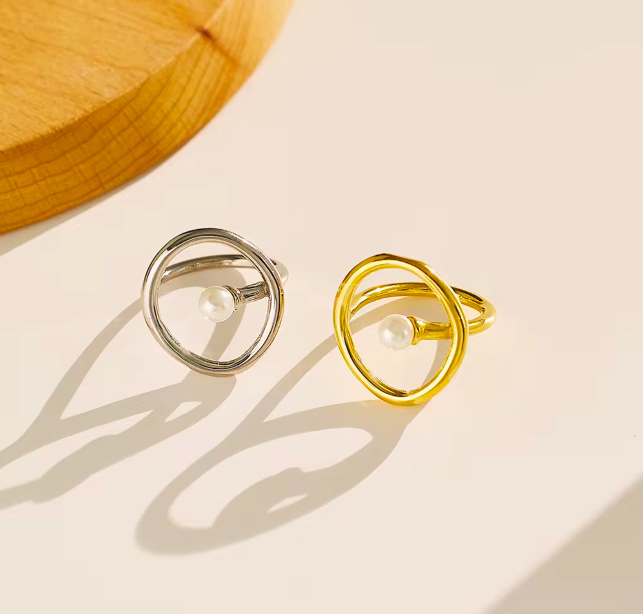 GEMA RING (silver and gold)