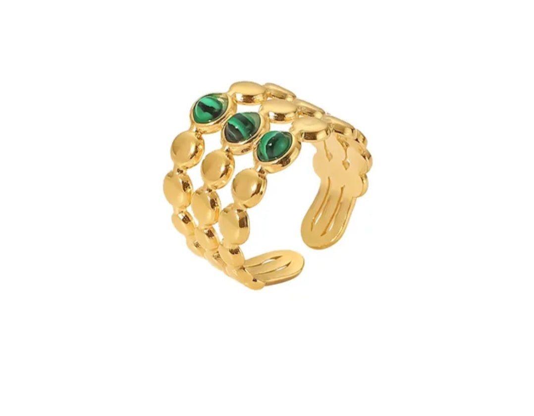 NAYLA OPEN RING-ajustable size 6 to 8