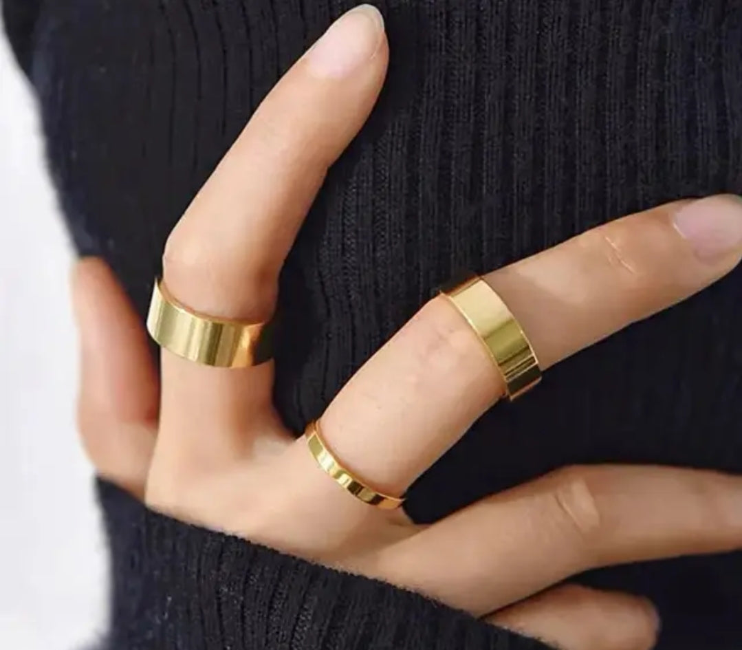 ERIKA RING. SILVER AND GOLD