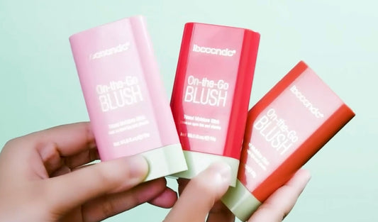 Blush Stick 2-in-1 Cheek and Lip Tint Soft Cream On-the-Go Blush Stick Blendable for Cheek Makeup，Blush Stick for Cheeks and Lips