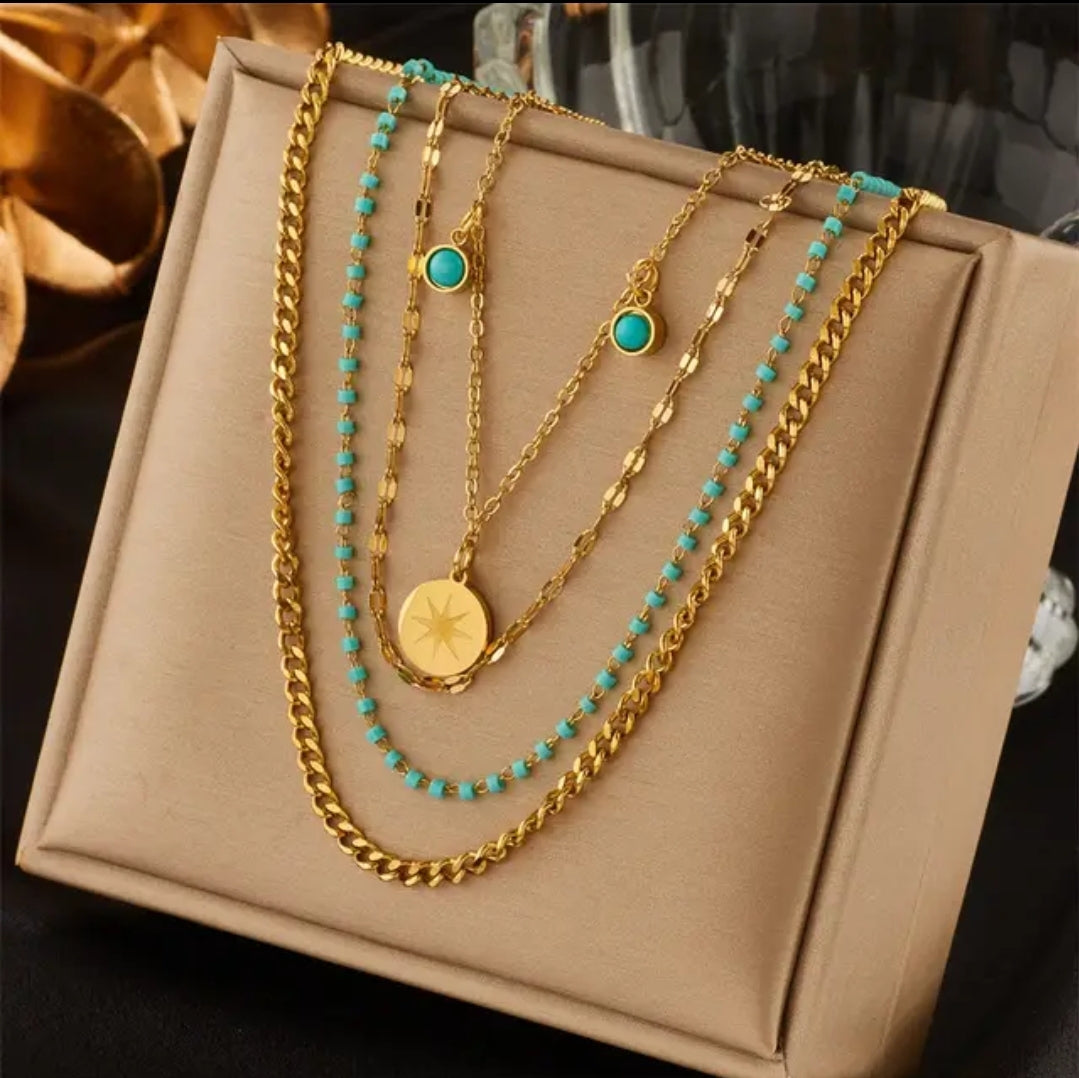 LORY 4 LAYER NECKLACE